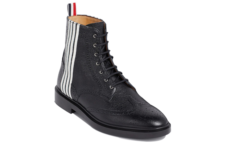 Thom Browne Longwing Boot 'Black Four Stripes' 圖 3