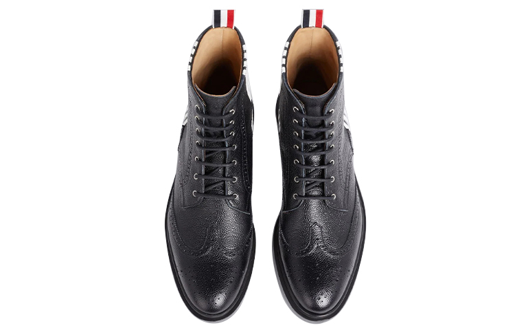 Thom Browne Longwing Boot 'Black Four Stripes' 圖 4