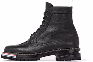 Thom Browne Longwing Brogue 'Pebble Grain Black' MFB180A06257001 Thom Browne Longwing Brogue 'Pebble Grain Black' MFB180A06257001