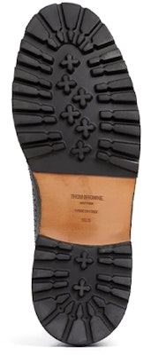 Thom Browne Longwing Brogue 'Pebble Grain Black' MFB180A06257001 Shop Thom Browne Longwing Brogue 'Pebble Grain Black' MFB180A06257001