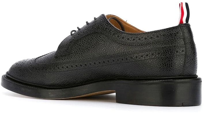 Thom Browne Longwing Brogues 'Black' MFD002A00198001 Order Thom Browne Longwing Brogues 'Black' MFD002A00198001