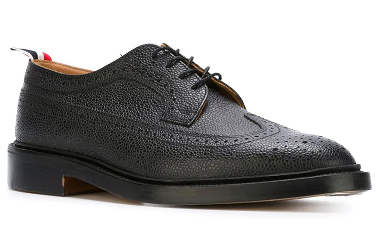 Lookbook Thom Browne Zapatos Brogues Longwing 'Negro' MFD002A00198001