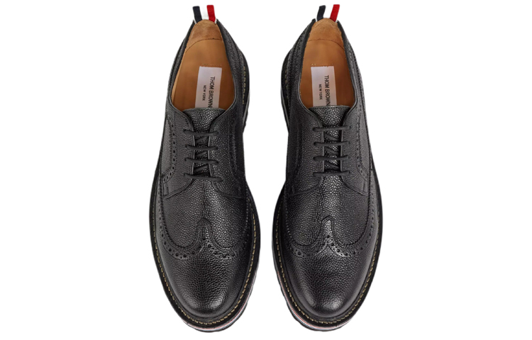 Lookbook THOM BROWNE 長翅布洛克鞋 黑色