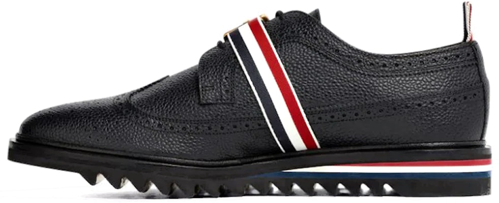Thom Browne Longwing Brogues 'Black Ribbon' MFD125A00198001 Order Thom Browne Longwing Brogues 'Black Ribbon' MFD125A00198001