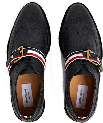 Thom Browne Longwing Brogues 'Black Ribbon' MFD125A00198001 Lookbook Thom Browne Longwing Brogues 'Black Ribbon' MFD125A00198001