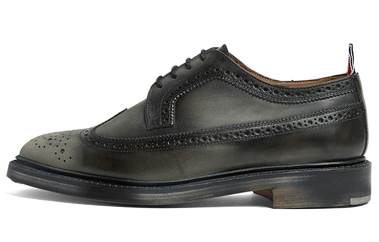 Thom Browne Longwing Brogues 'Pebble Grain Black' MFD002R00003001