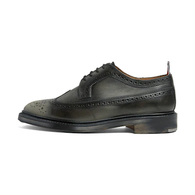 Thom Browne Longwing Brogues 'Pebble Grain Black'
