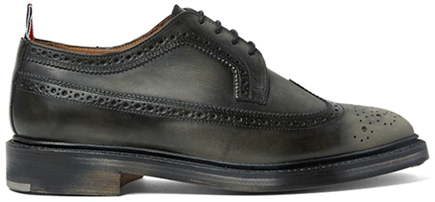 Thom Browne Longwing Brogues 'Pebble Grain Black' MFD002R00003001 Order Thom Browne Longwing Brogues 'Pebble Grain Black' MFD002R00003001