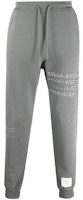 Thom Browne Loose Fit Mid-Rise Knitted Cropped Sweatpants MJQ120E-06931-035 Thom Browne Loose Fit Mid-Rise Knitted Cropped Sweatpants MJQ120E-06931-035