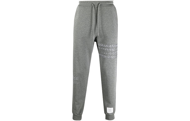 Order Pantalones deportivos cortos tejidos de tiro medio y ajuste holgado Thom Browne MJQ120E-06931-035