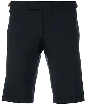 THOM BROWNE Shorts Casuales Slim Azul de Tiro Bajo. MTC043A-02872-415 Buy THOM BROWNE Shorts Casuales Slim Azul de Tiro Bajo. MTC043A-02872-415