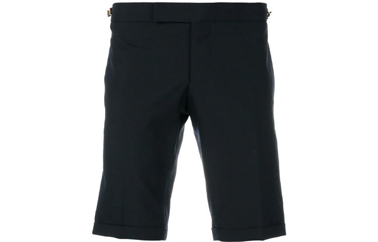 Order THOM BROWNE Shorts Casuales Slim Azul de Tiro Bajo. MTC043A-02872-415