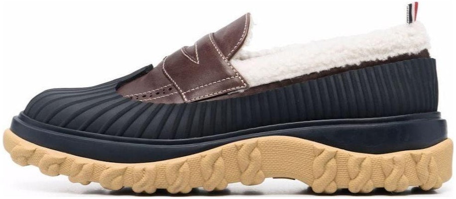 Thom Browne Low-Top 'Black Brown Leather' MFD247A00003205 Buy Thom Browne Low-Top 'Black Brown Leather' MFD247A00003205