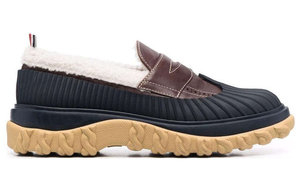 Thom Browne Low-Top 'Black Brown Leather' 圖 2