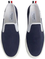 Lookbook Thom Browne Low-Top Canvas Sneakers 'Navy Gelap' MFL064A01588415