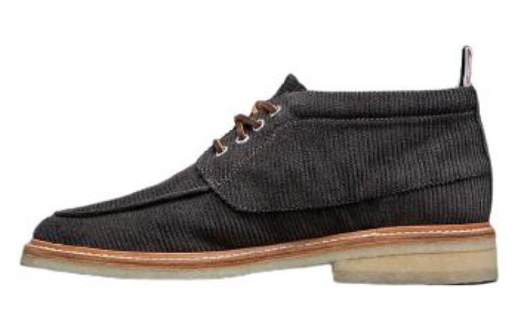 Thom Browne Low-Top Flat-Heeled Ankle Boot 'Black' MFD246BF0220205