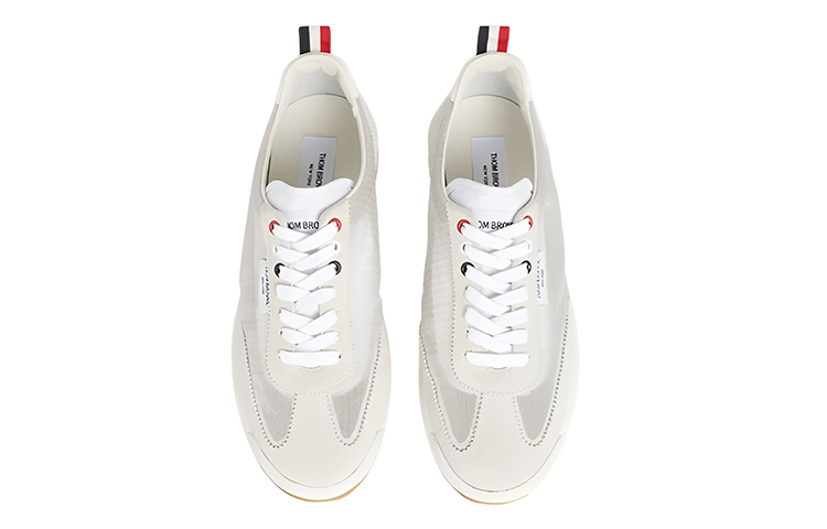 Lookbook 톰 브라운 로우탑 레이스업 '베이지' MFD180C07685100 MFD180C07685100