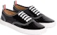 Thom Browne Low-Top Lace-Up 'Kulit Hitam Berkilat' FFD063A00216001