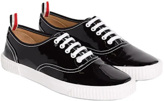 Order Thom Browne 低帮系带鞋 '黑色漆皮' FFD063A00216001