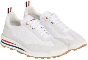 THOM BROWNE 時尚低幫繫帶休閒運動鞋 白色 Lookbook THOM BROWNE 時尚低幫繫帶休閒運動鞋 白色