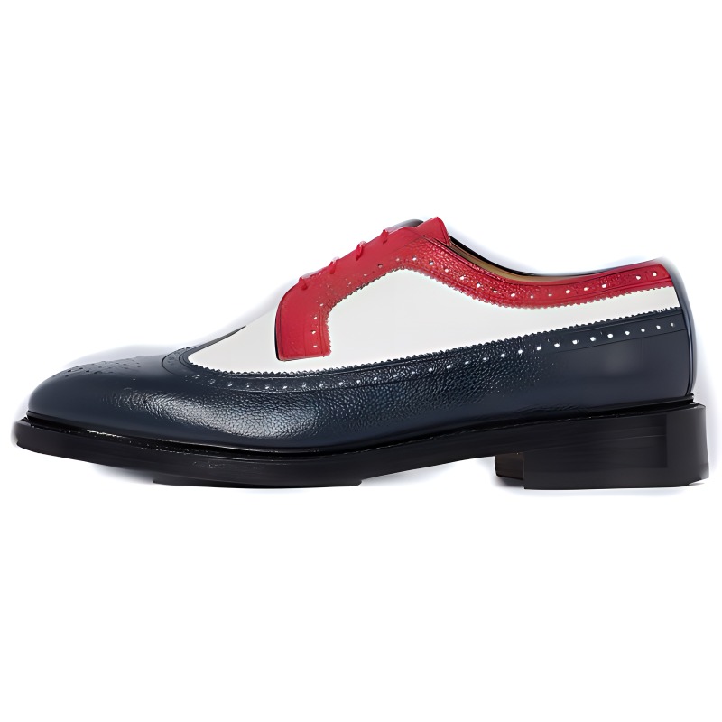 Thom Browne Low-Top Sneaker 'Blue White Red'