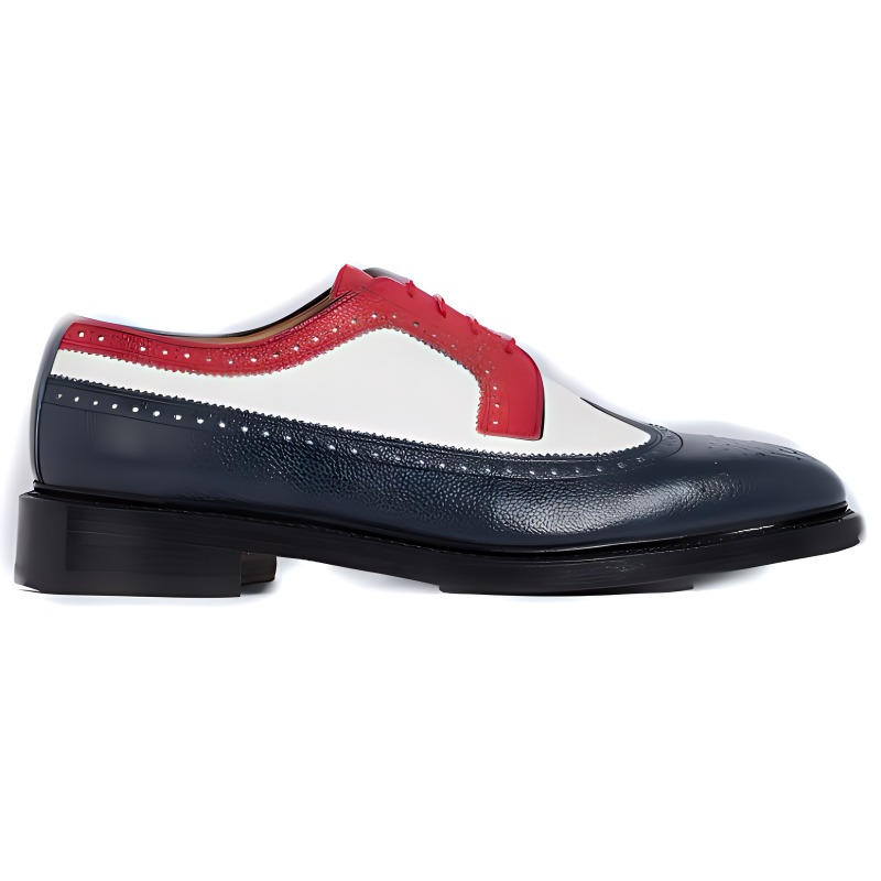 Thom Browne Low-Top Sneaker 'Blue White Red' 圖 2