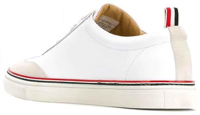 Thom Browne Low-Top Sneaker 'White' MFD137A06107100 Lookbook Thom Browne Low-Top Sneaker 'White' MFD137A06107100
