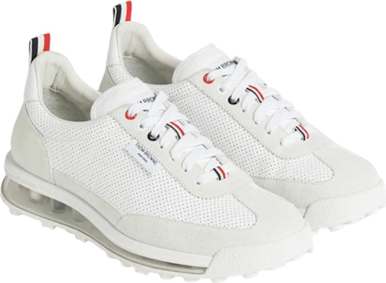 Zapatillas Thom Browne Low-Top 'Cuero Blanco' MFD239B05584100 Order Zapatillas Thom Browne Low-Top 'Cuero Blanco' MFD239B05584100