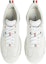 Lookbook Zapatillas Thom Browne Low-Top 'Cuero Blanco' MFD239B05584100