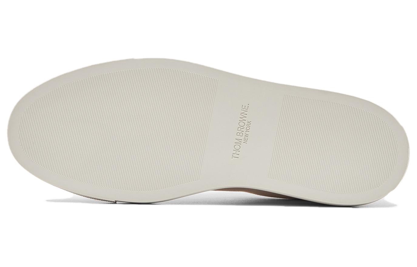 Purchase Sneaker Thom Browne Low-Top 'White Stripe' Putih Bergaris MFD219A01588100