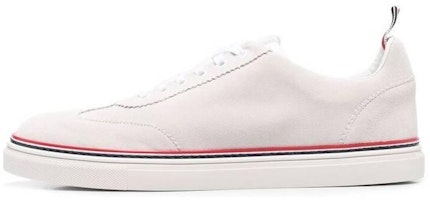 Thom Browne Low-Top Sneakers 'White Suede' MFD242A03050100 Thom Browne Low-Top Sneakers 'White Suede' MFD242A03050100