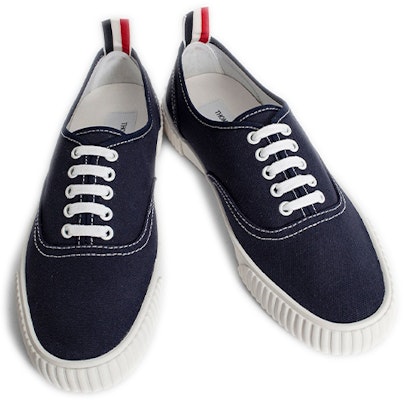 Thom Browne Low-Top 'Blue' MFD201A01588415 Shop Thom Browne Low-Top 'Blue' MFD201A01588415