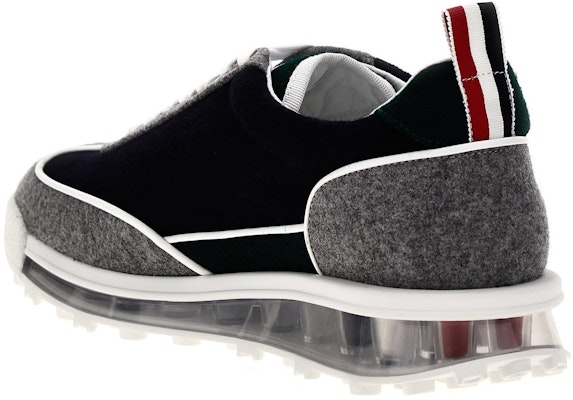 Thom Browne Low Top 'Grey Leather' MFD239B05507311 Order Thom Browne Low Top 'Grey Leather' MFD239B05507311