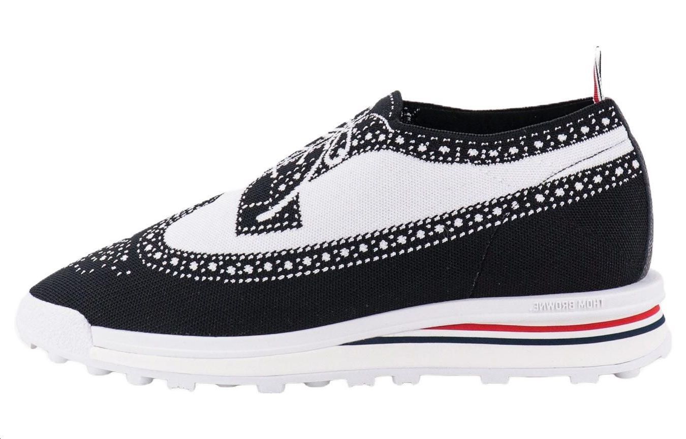Thom Browne Low Top 'Simple CMFT White Black'