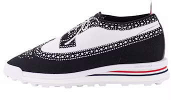 Thom Browne Low Top 'Simple Comfort White Black' MFD262AE0648980 Thom Browne Low Top 'Simple Comfort White Black' MFD262AE0648980