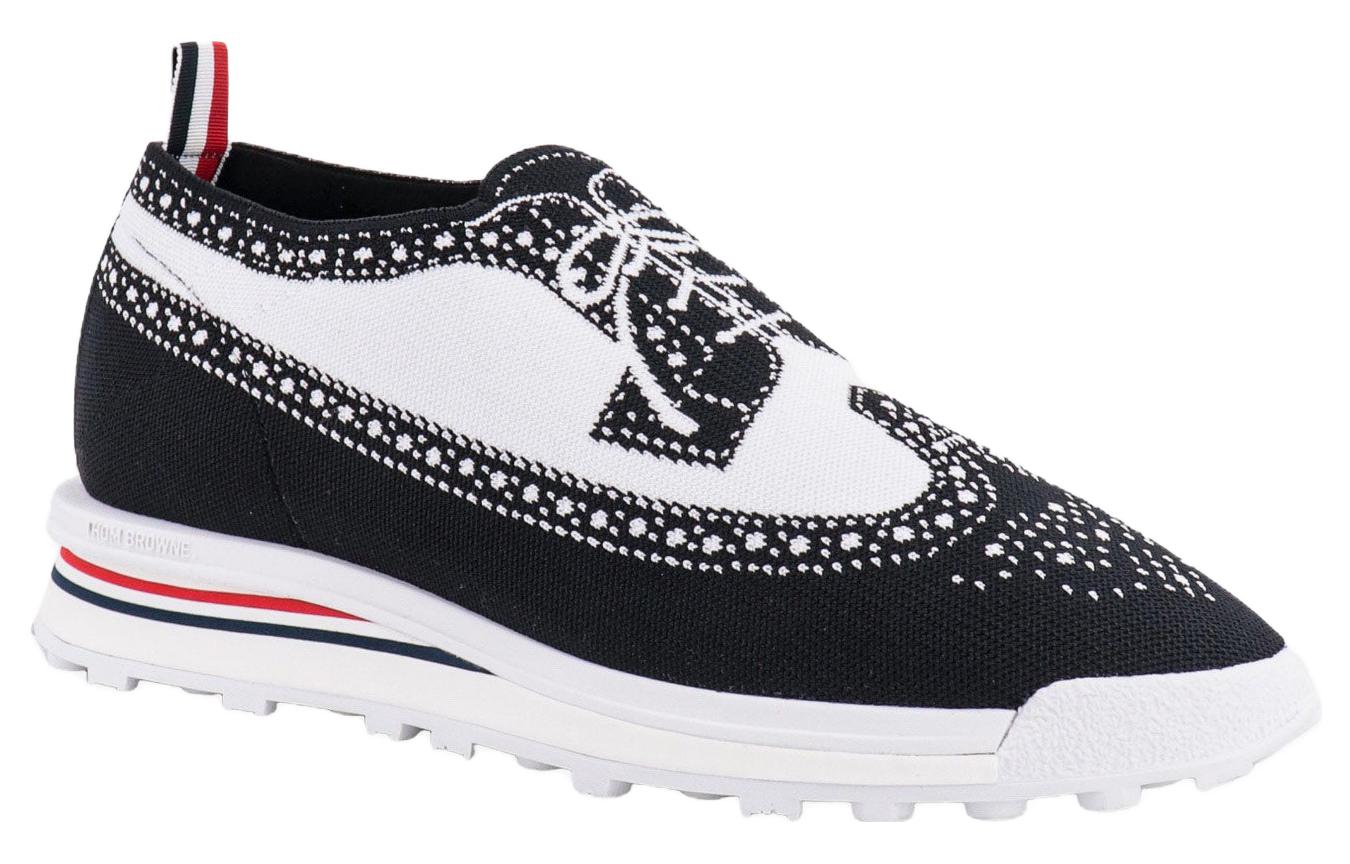 Thom Browne Low Top 'Simple CMFT White Black' 圖 2