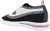 Lookbook Thom Browne Low Top 'Keselesaan Ringkas Putih Hitam' MFD262AE0648980