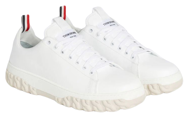Thom Browne Low Top 'White' 圖 2