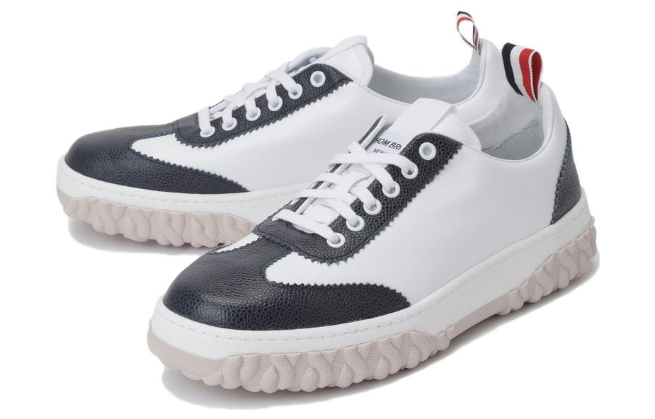 Order Thom Browne Low Top 'Putih Biru Colorblock' MFD254A05584979