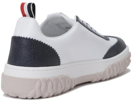 Thom Browne Low Top 'White Blue Colorblock' MFD254A05584979 Shop Thom Browne Low Top 'White Blue Colorblock' MFD254A05584979