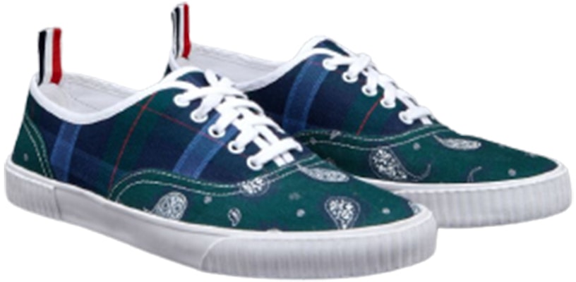 Thom Browne Low Top Sneaker 'Biru Hijau' MFD201AF0415996 Order Thom Browne Low Top Sneaker 'Biru Hijau' MFD201AF0415996