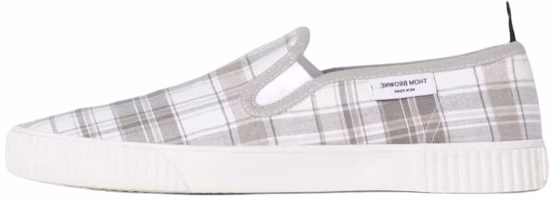Thom Browne Low Top Sneaker 'Grey Striped Check' MFL064A07848035 Thom Browne Low Top Sneaker 'Grey Striped Check' MFL064A07848035
