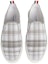 Lookbook Thom Browne Sepatu Sneaker Rendah 'Abu-abu Bergaris Kotak-kotak' MFL064A07848035