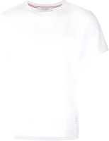 Thom Browne Medium Weight Short Sleeve Knit T-Shirt White MJS067A-00042-100 Thom Browne Medium Weight Short Sleeve Knit T-Shirt White MJS067A-00042-100