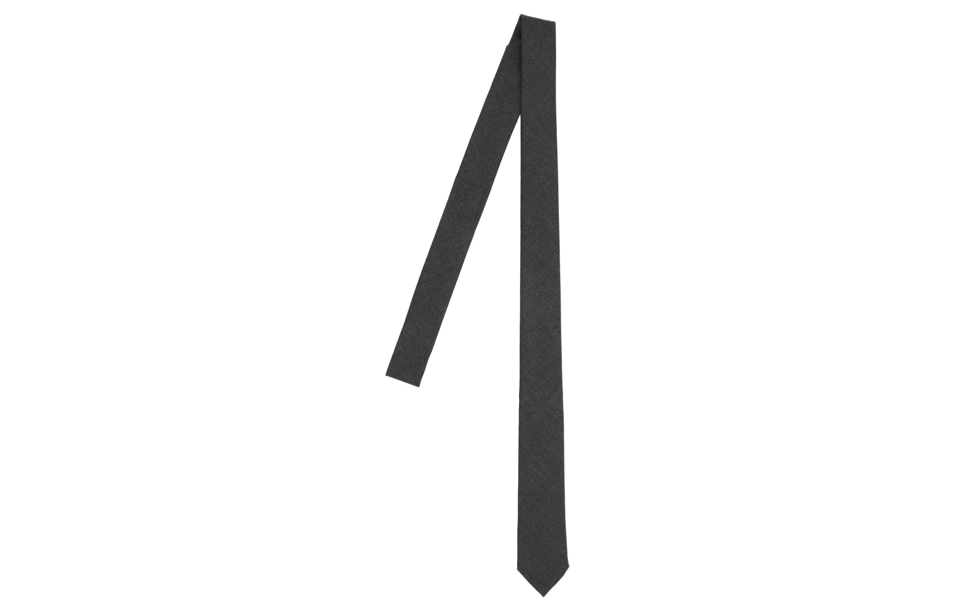 THOM BROWNE Minimalist Grey Tie MNL001A00626025