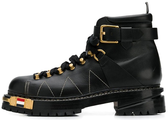Thom Browne Mountain Boot 'Black Calfskin' MFB150A00003001 Buy Thom Browne Mountain Boot 'Black Calfskin' MFB150A00003001