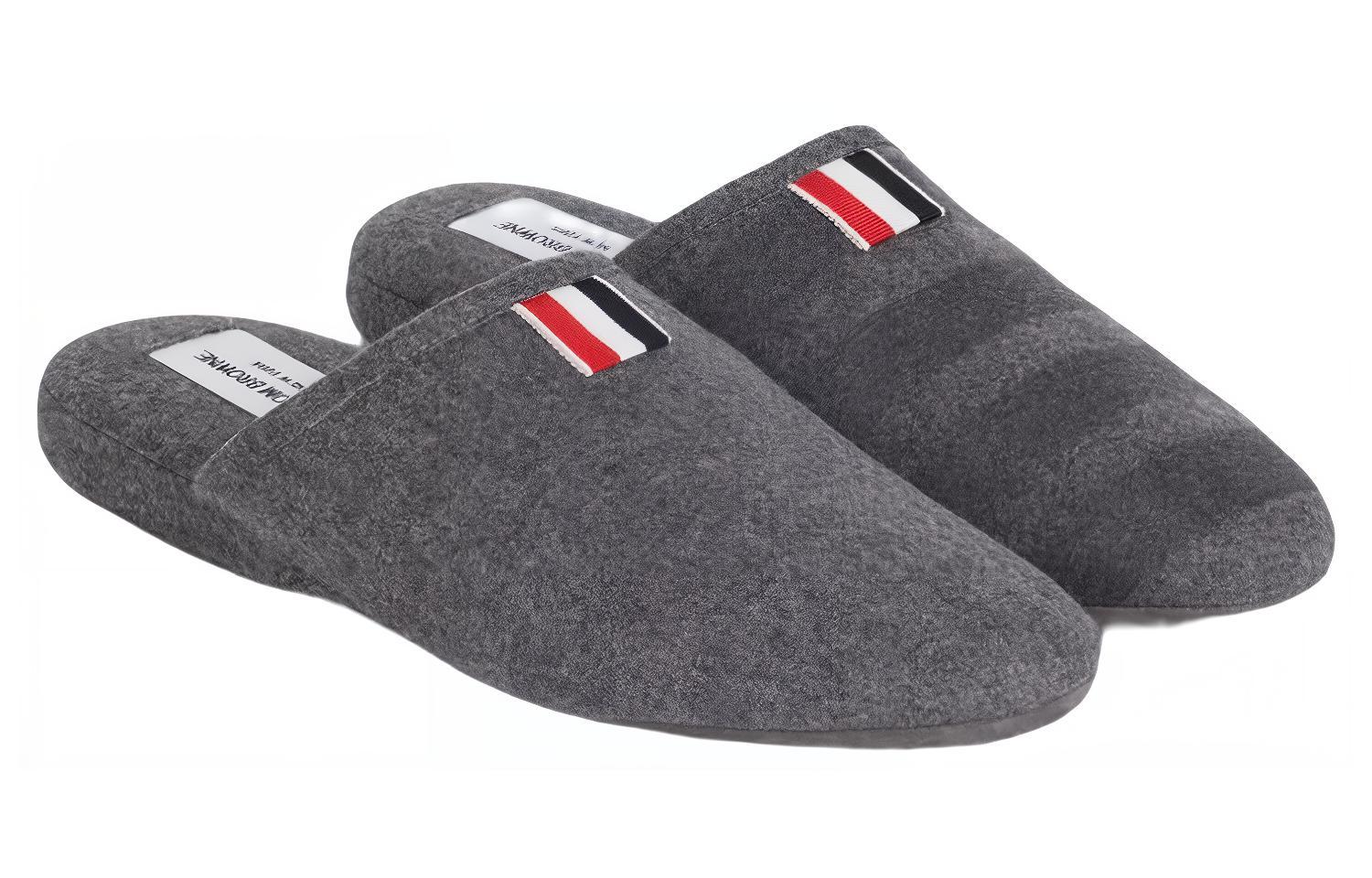 Thom Browne Mule 'Grey Wool Cashmere' 圖 2