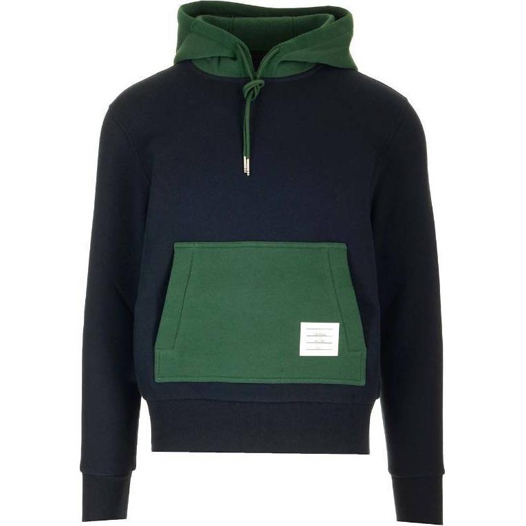Thom Browne Multicolor Pullover Hoodie Black MJT499A-J0154-415