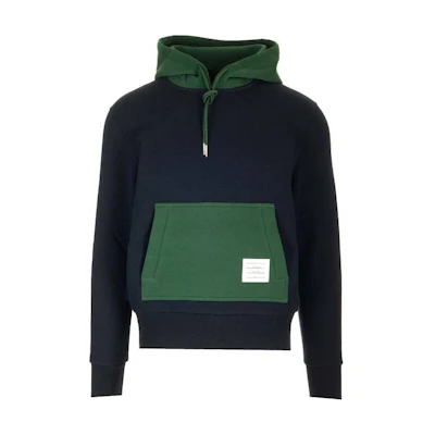 Thom Browne Multicolor Pullover Hoodie Black MJT499A-J0154-415