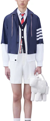 톰브라운 멀티컬러 블루 싱글브레스트 롱슬리브 자켓 MJO212C-07538-415 Buy 톰브라운 멀티컬러 블루 싱글브레스트 롱슬리브 자켓 MJO212C-07538-415